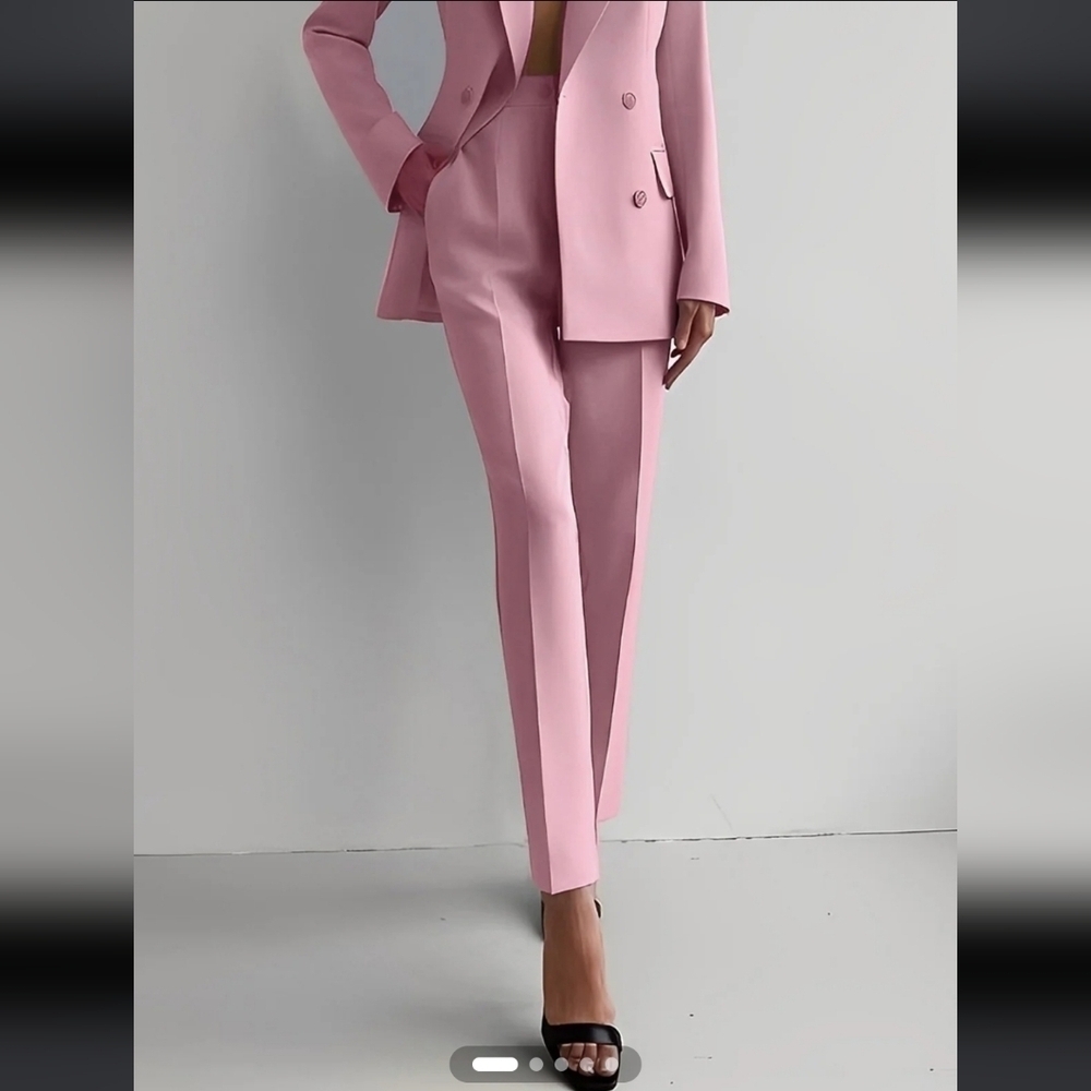 Esqualo City Belt Trousers Vintage Rose